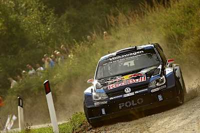 Jari-Matti Latvala im VW Polo R WRC bei der RallyLegend