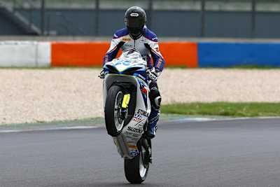 Tatu Lauslehto ist für das Team Suzuki Stoneline Mayer unterwegs