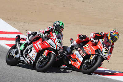 Immer ein heißes Duell: Aprilia gegen Ducati