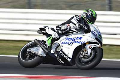 Eugene Leverty auf der Open-Honda in Misano: Unklarheit, was 2016 betrifft