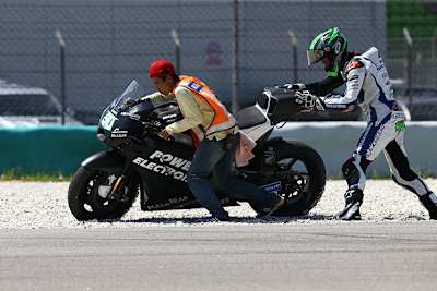 Eugene Laverty erlebte einen desaströsen ersten Testtag in Sepang