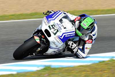 Eugene Laverty auf seiner Ducati GP14.2