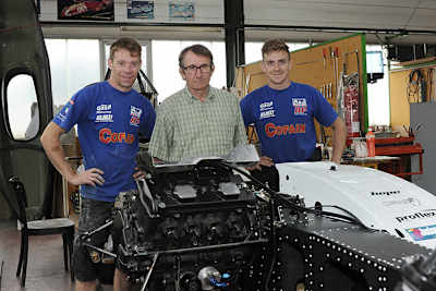 Die Birchall-Brüder mit Louis Christen 