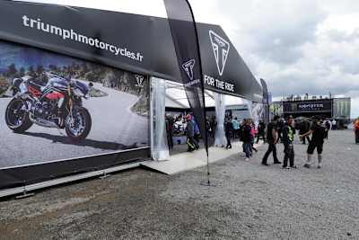 Triumph-Zeit beim Le Mans-GP 2017