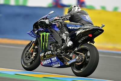 Yamaha-Star Maverick Viñales war am Samstag enttäuscht