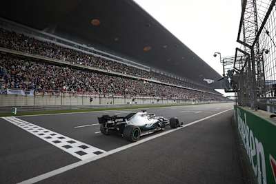2019 durfte Mercedes mit Lewis Hamilton den Sieg im China-GP feiern