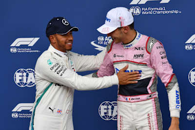 Lewis Hamilton hält grosse Stücke auf Esteban Ocon