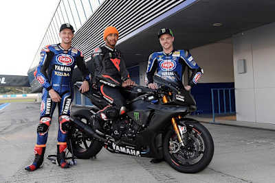 Lewis Hamilton mit Alex Lowes und Michael van der Mark