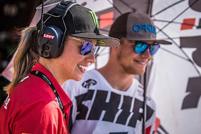 Livia Lancelot (li.) mit Bas Vaessen