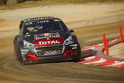 Sébastien Loeb im Peugeot 208 WRX