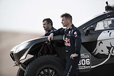 Sébastien Loeb und Daniel Elena am Peugeot 3008DKR