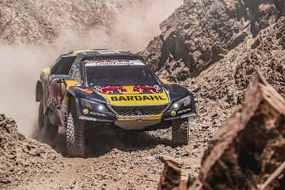 Ein Stromausfall stoppte den Buggy von Sébastien Loeb