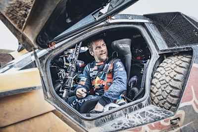 Seébastien Loeb im Peugeot 3008DKR