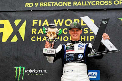 Johan Kristoffersson bei seinem vierten Sieg