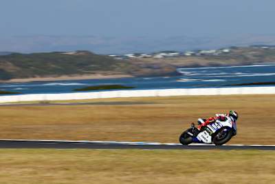 Jorge Lorenzo auf dem prächtigen Phillip Island-Circuit