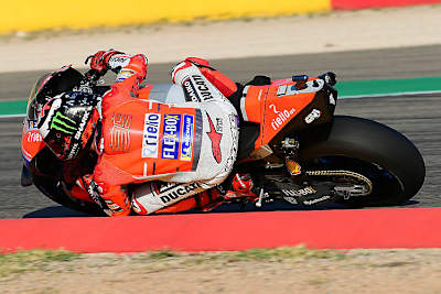 Jorge Lorenzo steht in Aragón auf der Pole