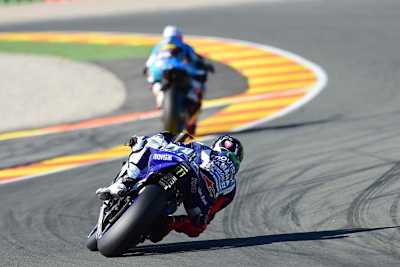 Weltmeister Jorge Lorenzo beim Test in Valencia