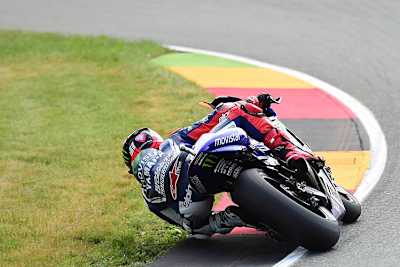 Jorge Lorenzo konnte auf dem Sachsenring noch nie siegen