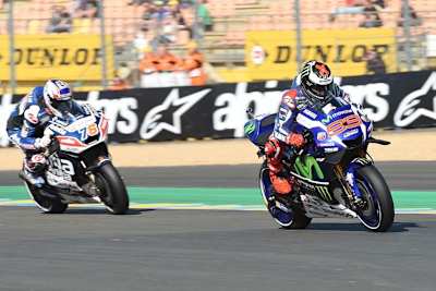 Gegen Vorjahressieger Jorge Lorenzo hatten die Gegner im FP2 keine Chance