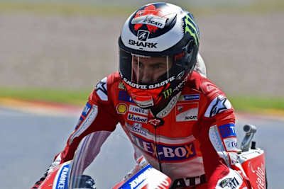 Jorge Lorenzo hofft auf Fortsetzung seiner starken Brünn-Ergebnisse mit Ducati 