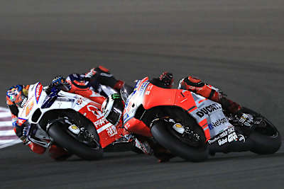 Katar-GP: Lorenzo kämpfte gegen Jack Miller – und was passierte dann?