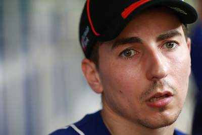 Auch gestürzt mit den Michelin-Reifen: Jorge Lorenzo
