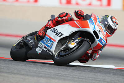 Jorge Lorenzo auf der Ducati