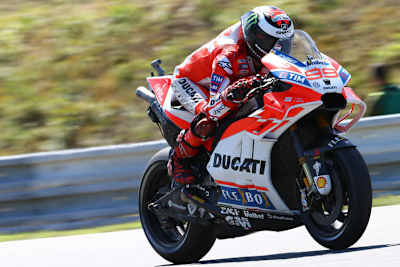 Jorge Lorenzo mit der neuen Verkleidung