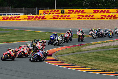 Das MotoGP-Rennen begeisterte die Zuschauer