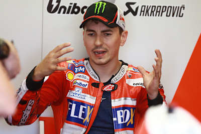 Jorge Lorenzo: fast 0,8 Sekunden Rückstand