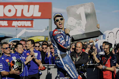 Bei seinem letzten Rennen für Yamaha feierte Jorge Lorenzo einen überlegenen Sieg