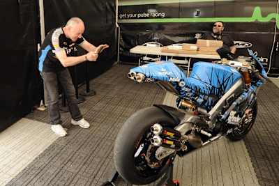 Ian Lougher: Begeistert von seinem neuen Arbeitsgerät