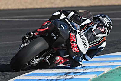 Sam Lowes absolvierte seinen ersten Testtag auf der Moto2-KTM