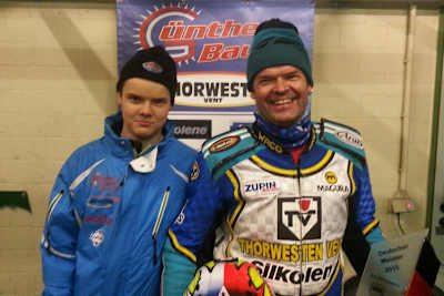 Luca (li.) und Günther Bauer