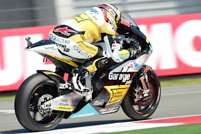 Tom Lüthi belegte Rang 5 hinter Rabat, Simeon, Zarco und Corsi