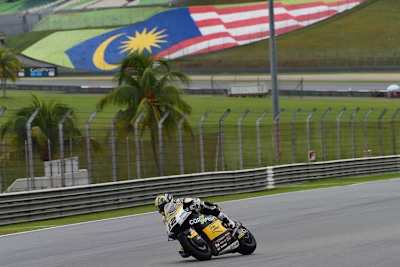 Tom Lüthi auf seiner Kalex in Sepang