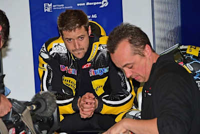 Tom Lüthi tritt 2015 mit einer Kalex für Derendinger Interwetten an