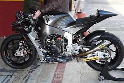 Die Kalex von Tom Lüthi in Valencia