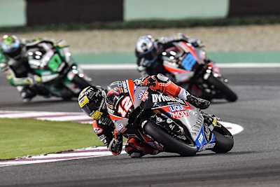 Stark: Tom Lüthi vor Schrötter und Gardner