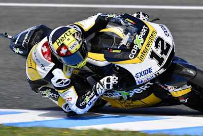 Tom Lüthi ist mit WP unterwegs