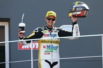 Tom Lüthi, Katar-Sieger 2016 auf Kalex