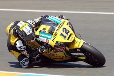 Tom Lüthi aus dem Team Interwetten Paddock