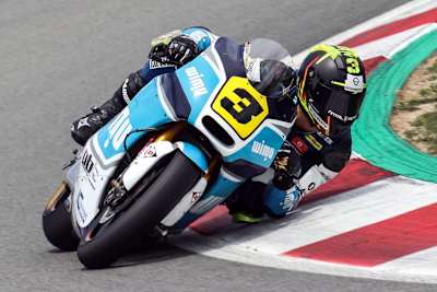 Lukas Tulovic holte sich in Barcelona 27 Moto2-EM-Punkte