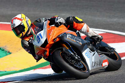 Luke Stapleford mit der Triumph Daytona 675 in der Supersport-WM