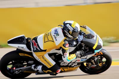 Tom Lüthi in Aragón auf der 2015er-Kalex