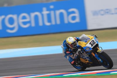 Tom Lüthi im nassen Las Termas