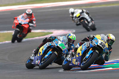 Tom Lüthi vor Morbidelli, Lorenzo und Bautista