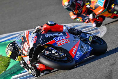 Tom Lüthi fuhr in Jerez eine Traumzeit von 1:40,3 min