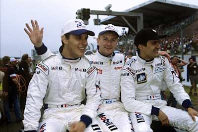 Aiello, McNish und Ortelli in Le Mans 1998