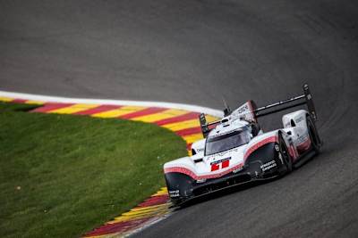 Die Evo-Version des Porsche 919 Hybrid beim Rekord in Spa-Francorchamps